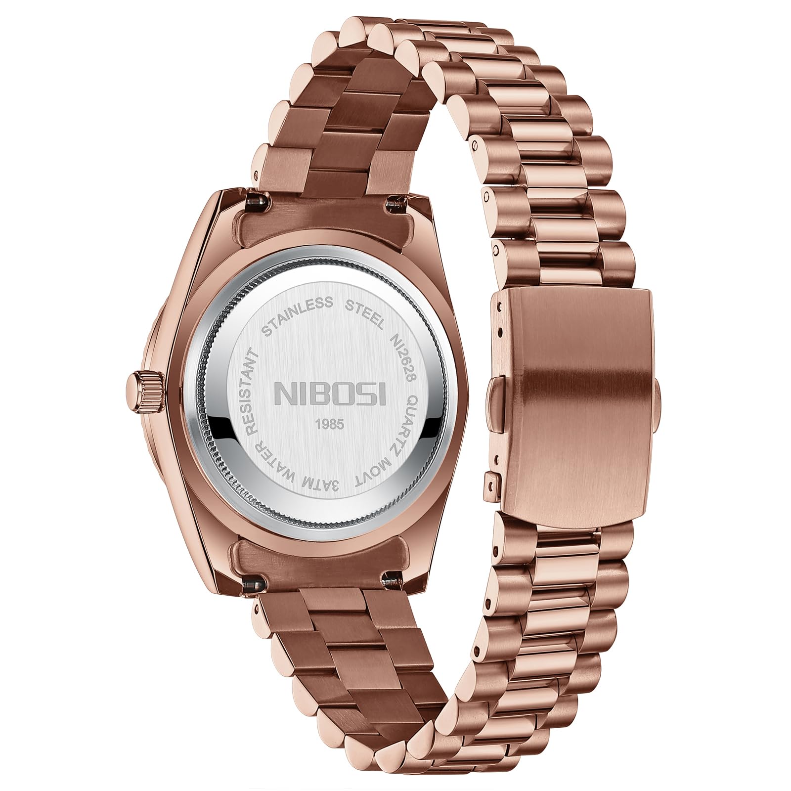 Foto 4 | Reloj Nibosi A12-rose White Analog Quartz Para Hombre - Venta Internacional.