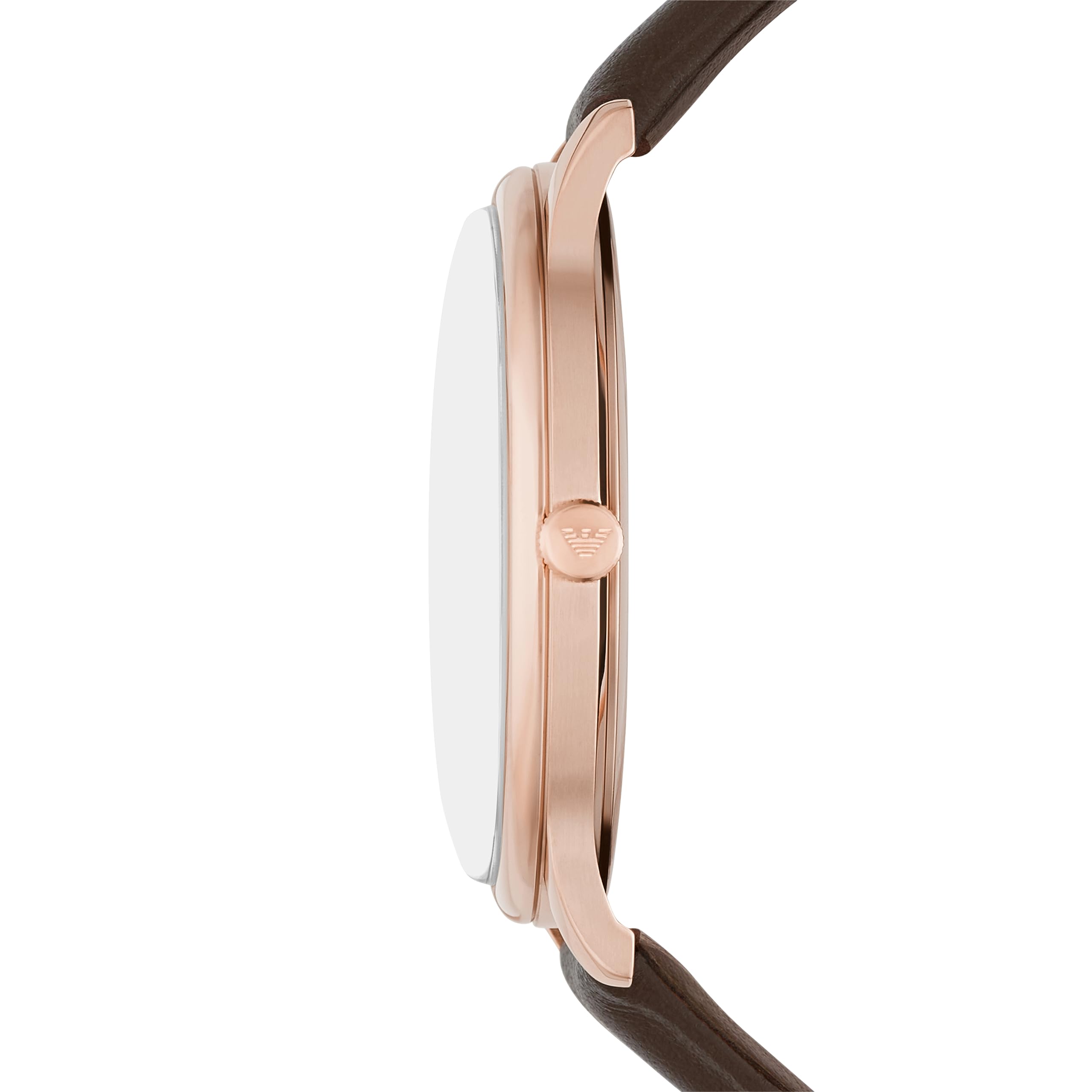 Foto 2 | Reloj Emporio Armani Ar11572 Para Hombre, 42 Mm, 3 Manecillas, Piel Marrón - Venta Internacional.