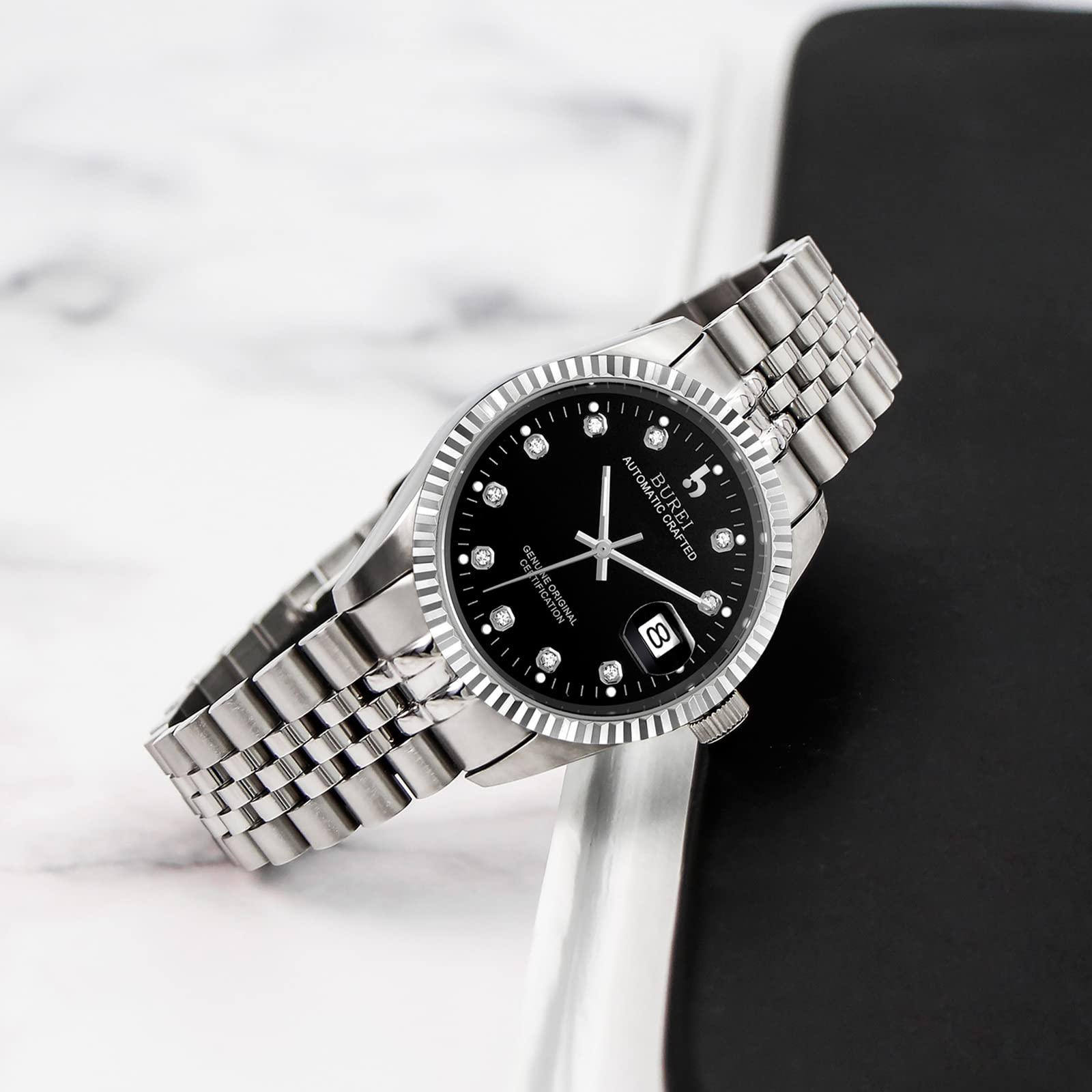 Foto 3 pulgar | Reloj Burei Para Hombre, Automático, De Lujo, A La Moda, Impermeable - Venta Internacional.