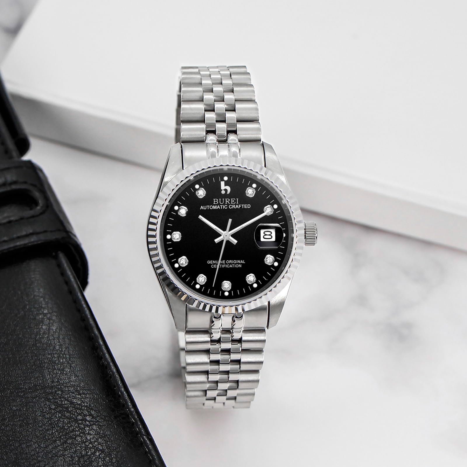 Foto 4 pulgar | Reloj Burei Para Hombre, Automático, De Lujo, A La Moda, Impermeable - Venta Internacional.