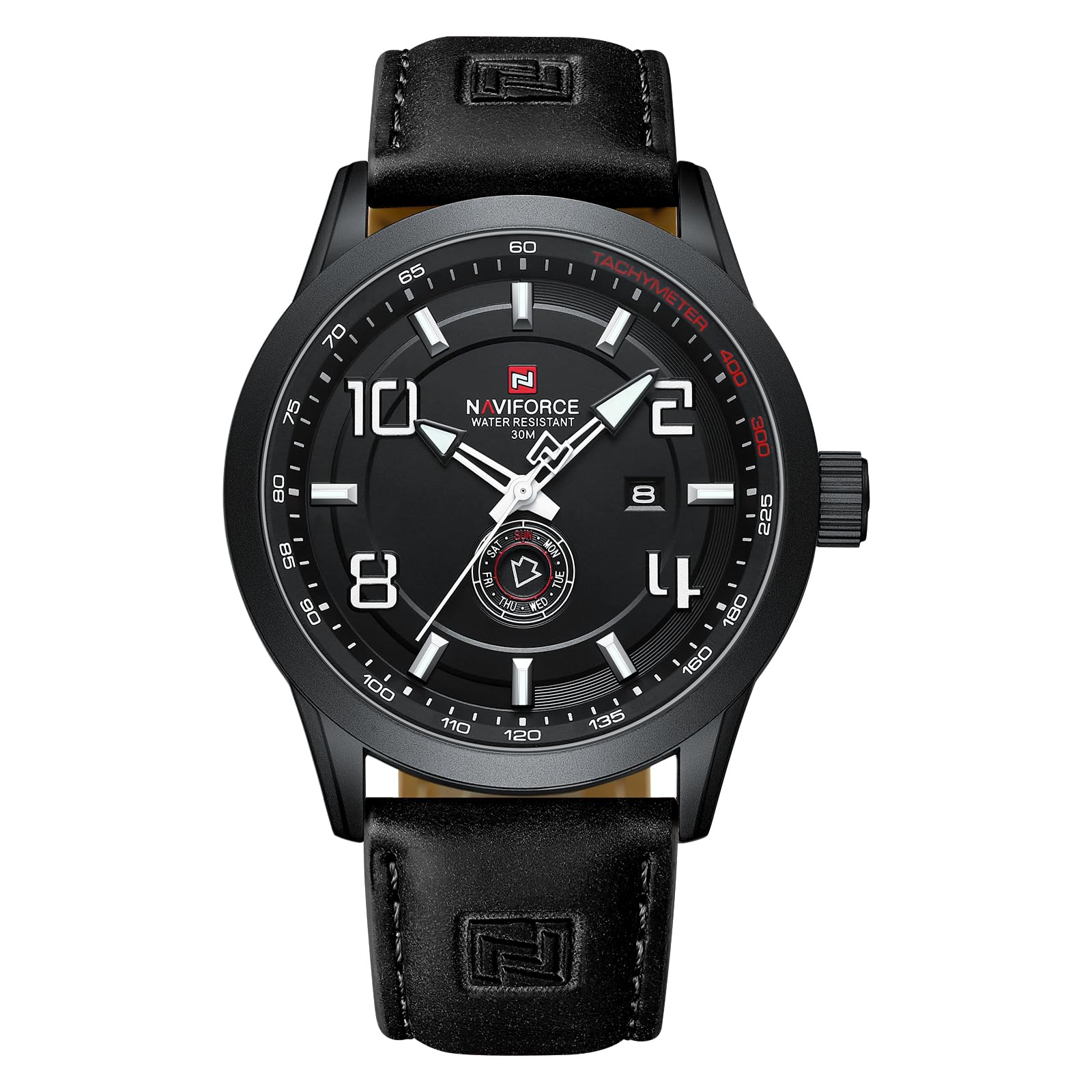 Foto 2 pulgar | Reloj Naviforce Sport Con Correa De Piel Impermeable Para Hombre - Venta Internacional.