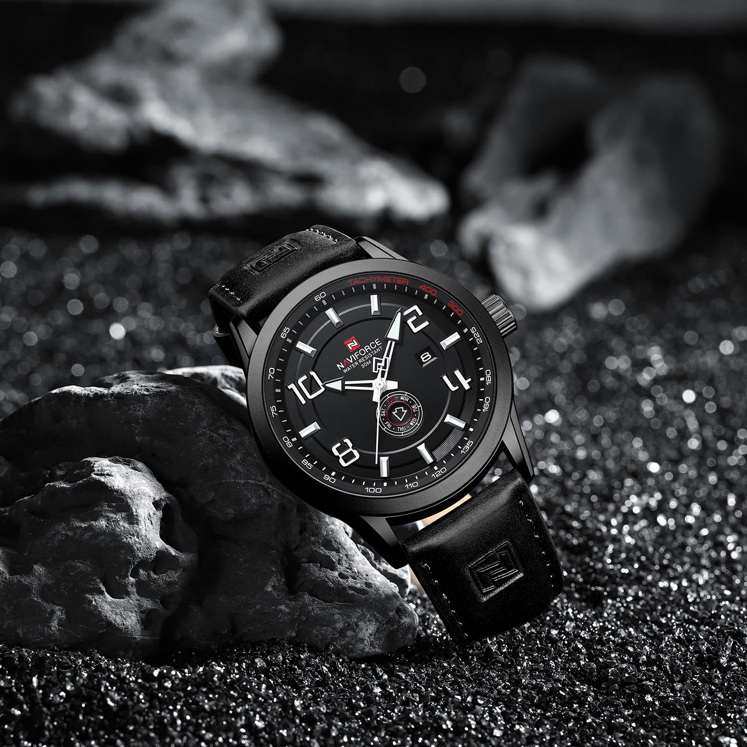 Foto 7 pulgar | Reloj Naviforce Sport Con Correa De Piel Impermeable Para Hombre - Venta Internacional.