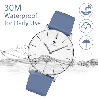 Foto 4 | Reloj L Lavaredo Para Hombre Llavaredo De Silicona Extremadamente Fina - Venta Internacional.