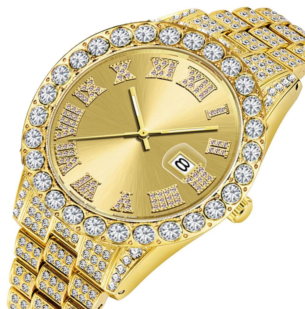 Foto 3 | Reloj Senrud De Cuarzo Con Diamantes De Imitación Y Cristal A La Moda Para Hombre - Venta Internacional.