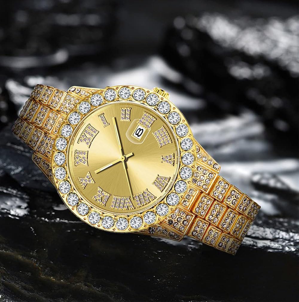 Foto 5 pulgar | Reloj Senrud De Cuarzo Con Diamantes De Imitación Y Cristal A La Moda Para Hombre - Venta Internacional.