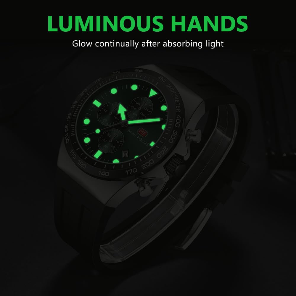 Foto 4 | Reloj Aimes Cronógrafo Analógico De Cuarzo Impermeable Para Hombre - Venta Internacional.