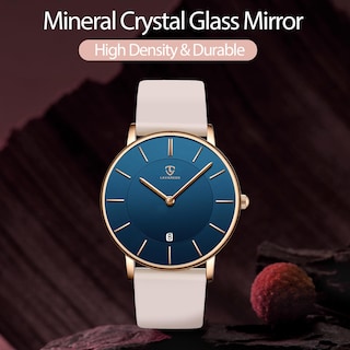 Foto 4 | Reloj L Lavaredo Para Hombre Llavaredo De Silicona Extremadamente Fina - Venta Internacional.