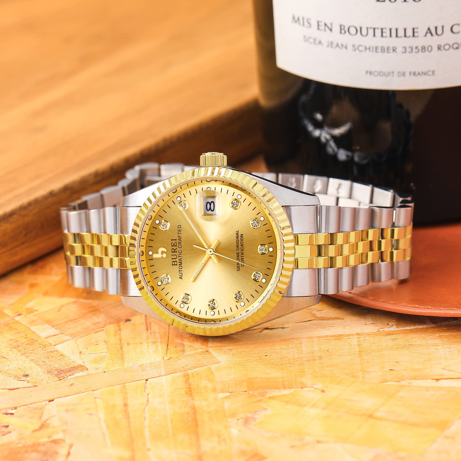 Foto 4 pulgar | Reloj Burei Para Hombre, Automático, De Lujo, A La Moda, Impermeable - Venta Internacional.