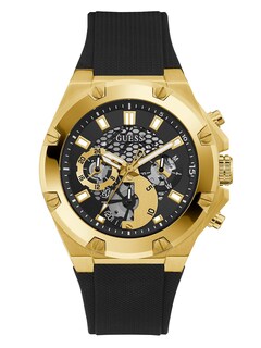 Foto 1 | Reloj Guess Funda Dorada de 46 Mm - Venta Internacional