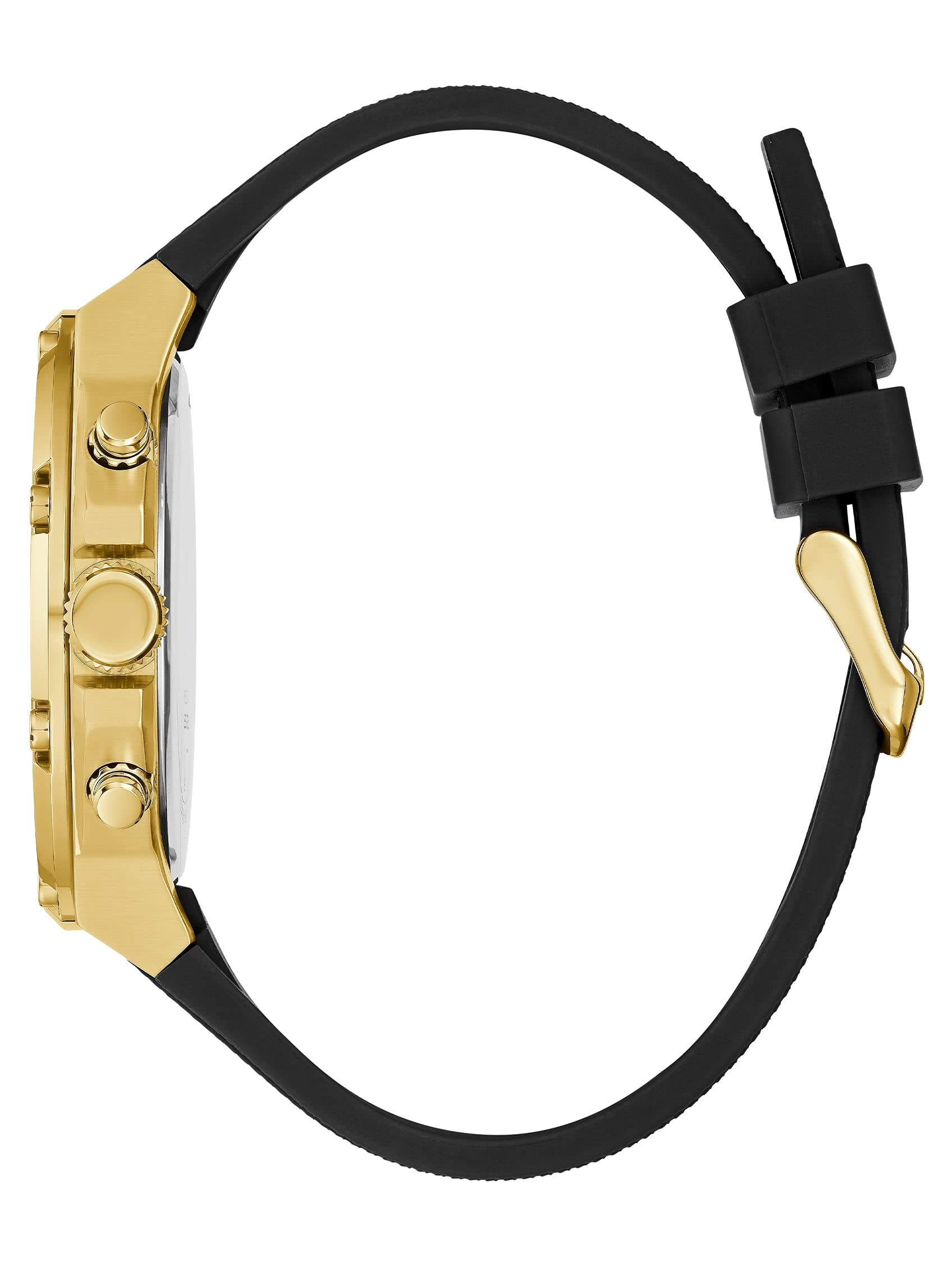Foto 2 | Reloj Guess Funda Dorada de 46 Mm - Venta Internacional