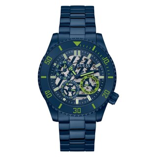 Foto 1 | Reloj Guess Para Hombre Con Correa Y Esfera Azul Marino Y Caja De Acero Inoxidable - Venta Internacional.