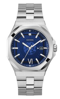 Foto 1 | Reloj Guess Plateado para Hombre-Venta Internacional