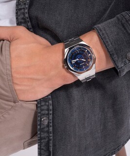 Foto 6 | Reloj Guess Plateado para Hombre-Venta Internacional