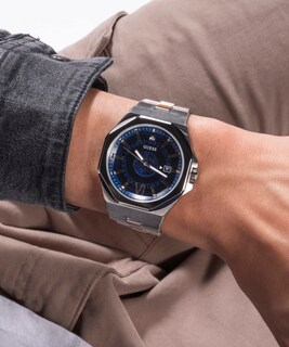 Foto 7 | Reloj Guess Plateado para Hombre-Venta Internacional