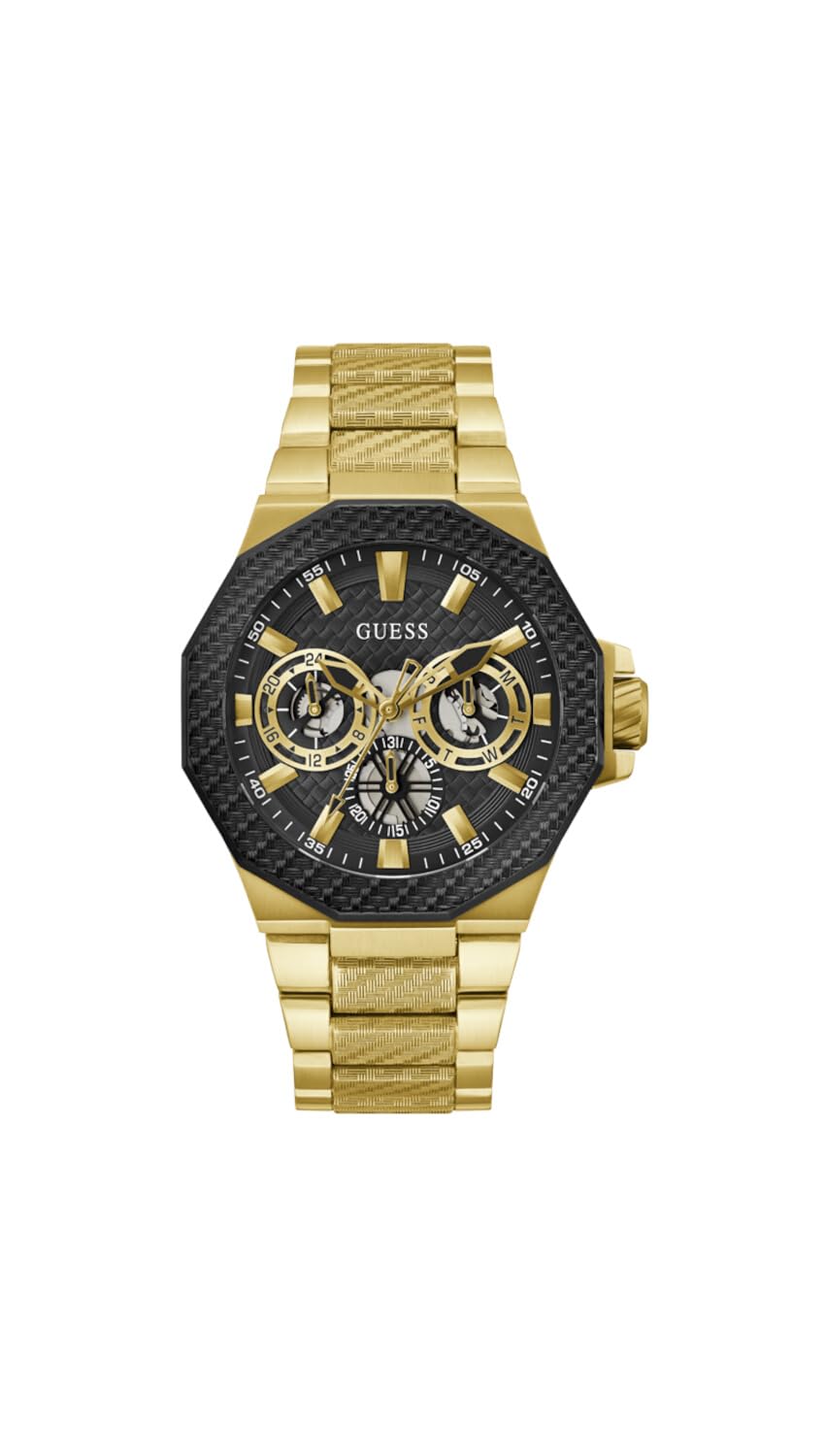 Foto 2 pulgar | Reloj Guess Dorado para Hombre - Venta Internacional