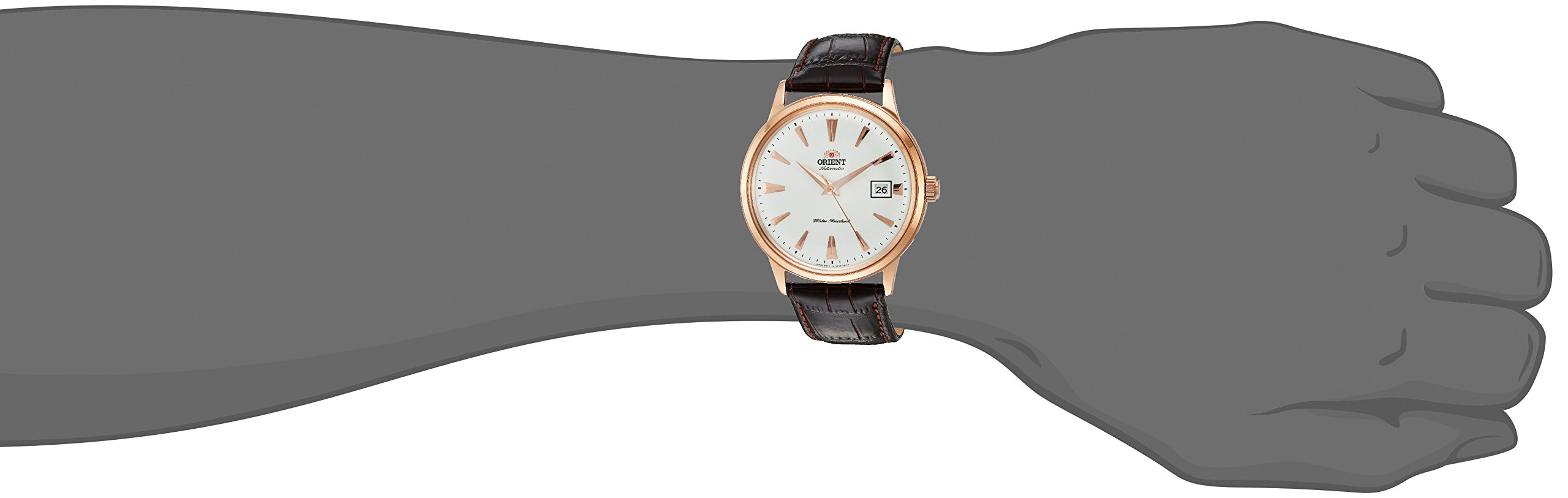 Foto 3 pulgar | Reloj Orient Bambino Ver. 1 Fac00002w0 Para Hombre, Marrón - Venta Internacional.