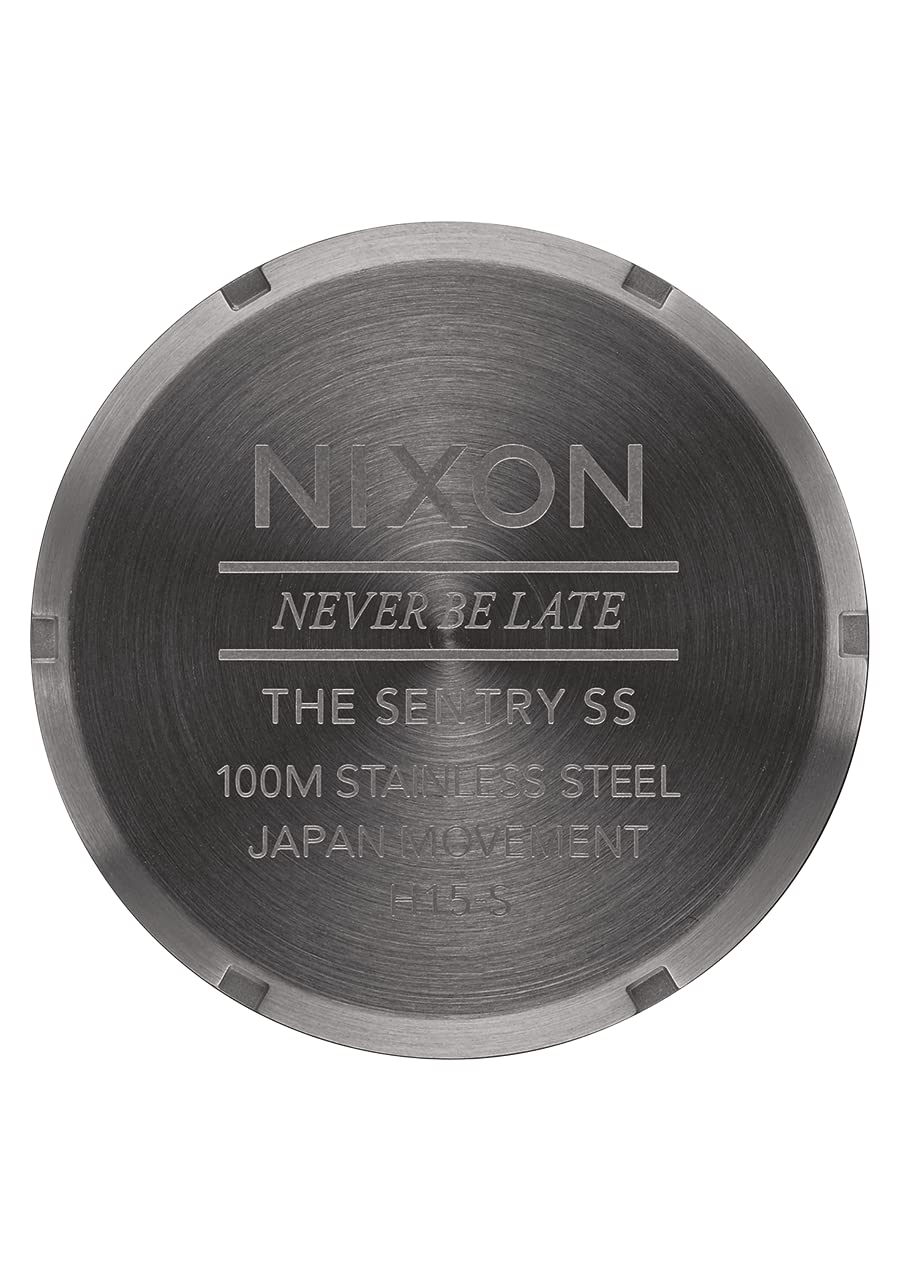 Foto 5 pulgar | Reloj Nixon Sentry SS A356 Gunmetal Resistente al Agua 100 m para Hombre - Venta Internacional