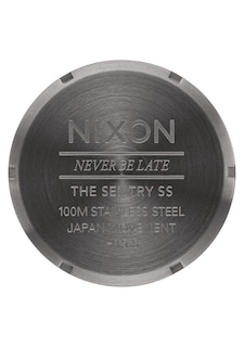 Foto 4 | Reloj Nixon Sentry SS A356 Gunmetal Resistente al Agua 100 m para Hombre - Venta Internacional