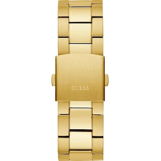 Foto 3 | Reloj Guess Correa Dorada de 46 mm y Esfera Negra para Hombre - Venta Internacional