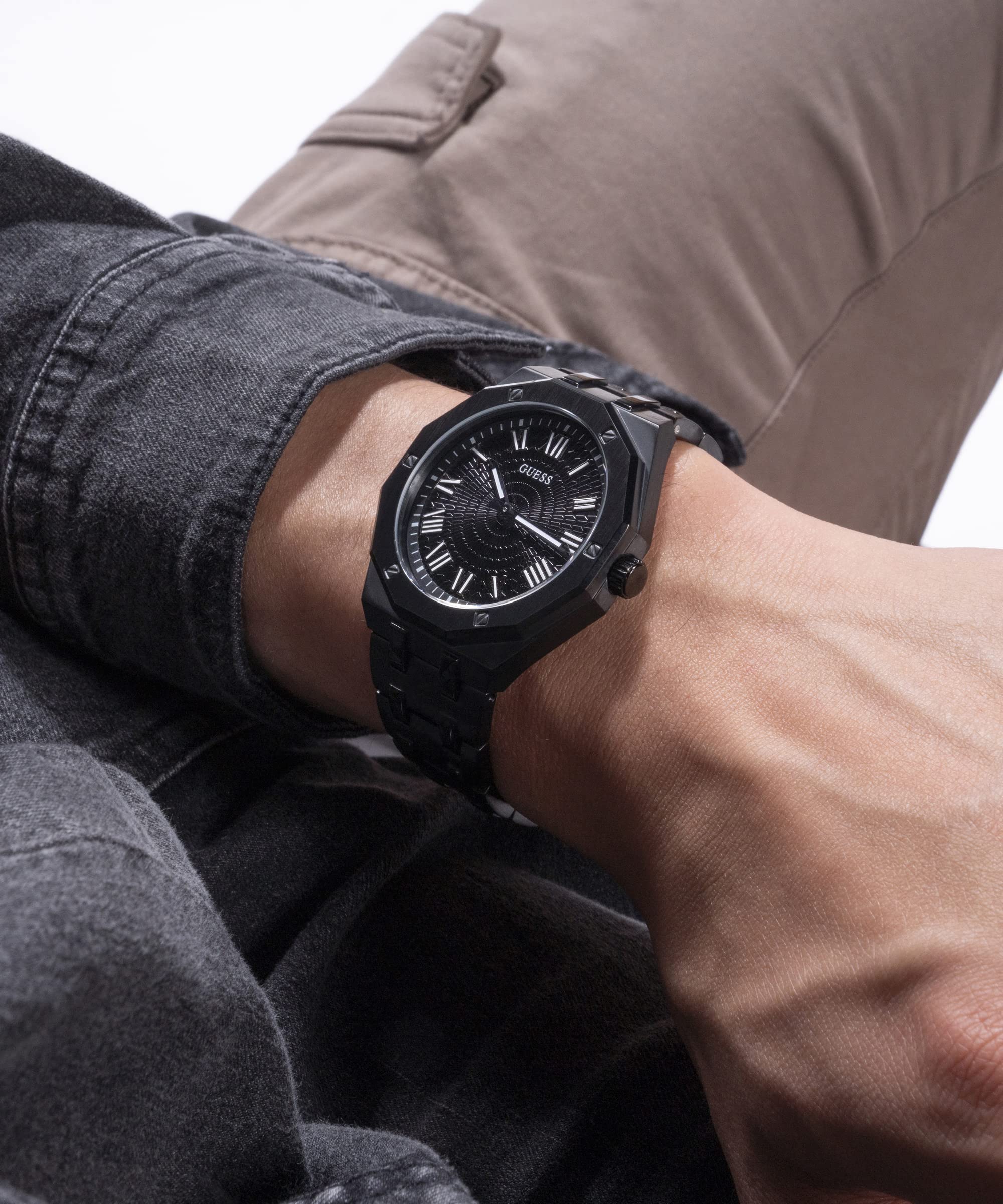 Foto 8 pulgar | Reloj Guess Acero Inoxidable para Hombre - Venta Internacional