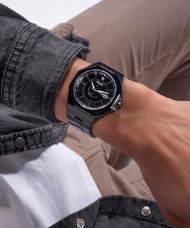 Foto 7 | Reloj Guess Negro para Hombre-Venta Internacional