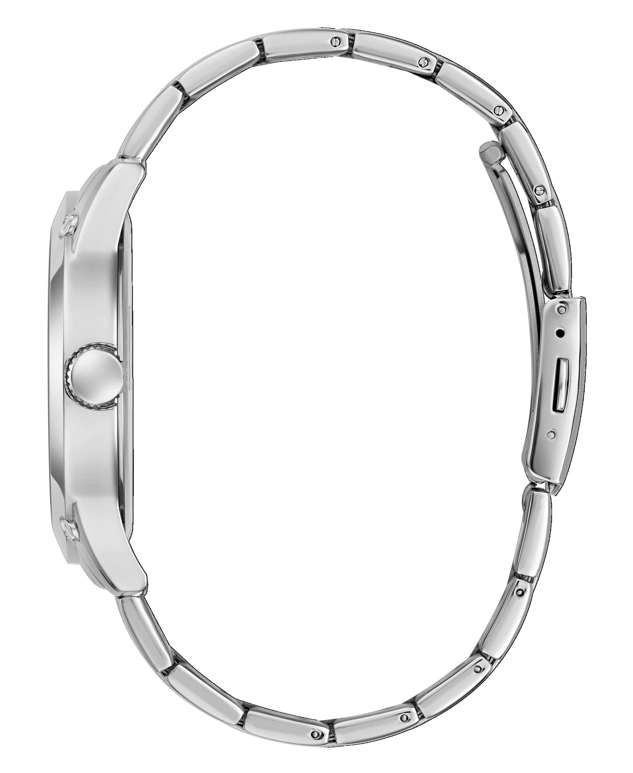 Foto 3 pulgar | Reloj Guess Correa Plateada para Hombre- Venta Internacional