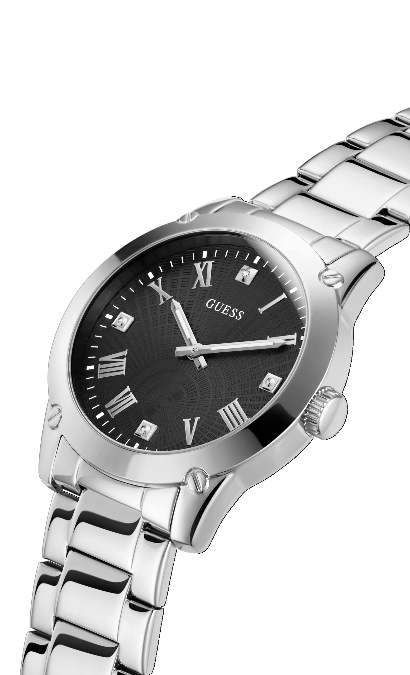 Foto 4 | Reloj Guess Correa Plateada para Hombre- Venta Internacional