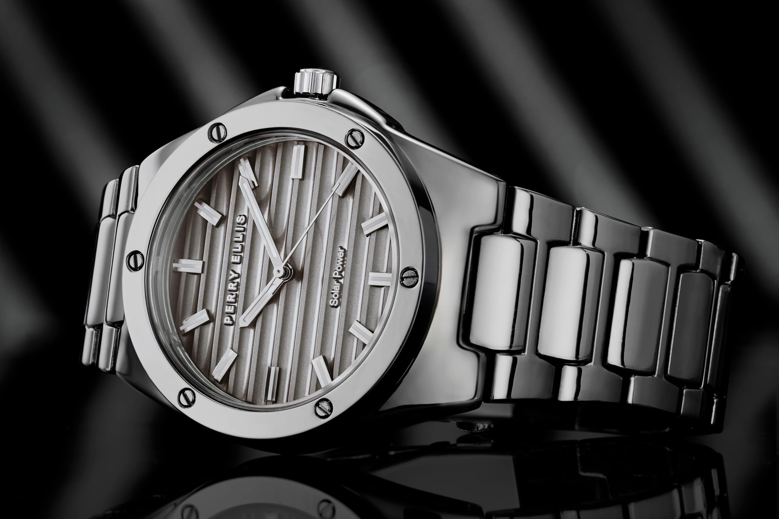 Foto 4 | Reloj Perry Ellis con Energía Solar de 42 Mm para Hombre - Venta Internacional