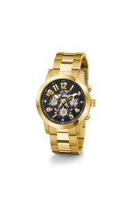 Foto 2 | Reloj Guess Dorado para Hombre-Venta Internacional