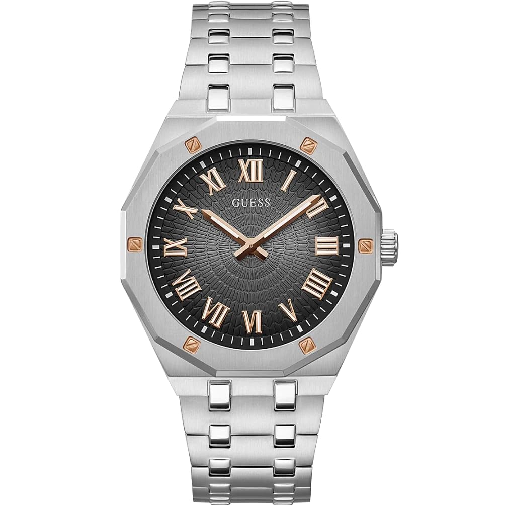 Reloj Guess Plateado para Hombre-Venta Internacional