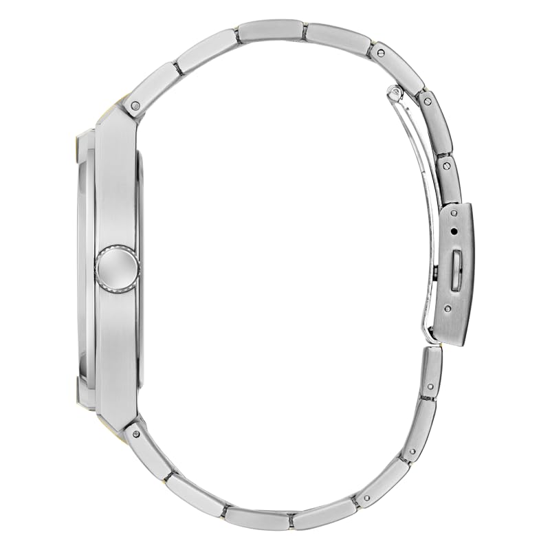Foto 3 pulgar | Reloj Guess Correa Bicolor 44 mm Esfera Azul para Hombre - Venta Internacional