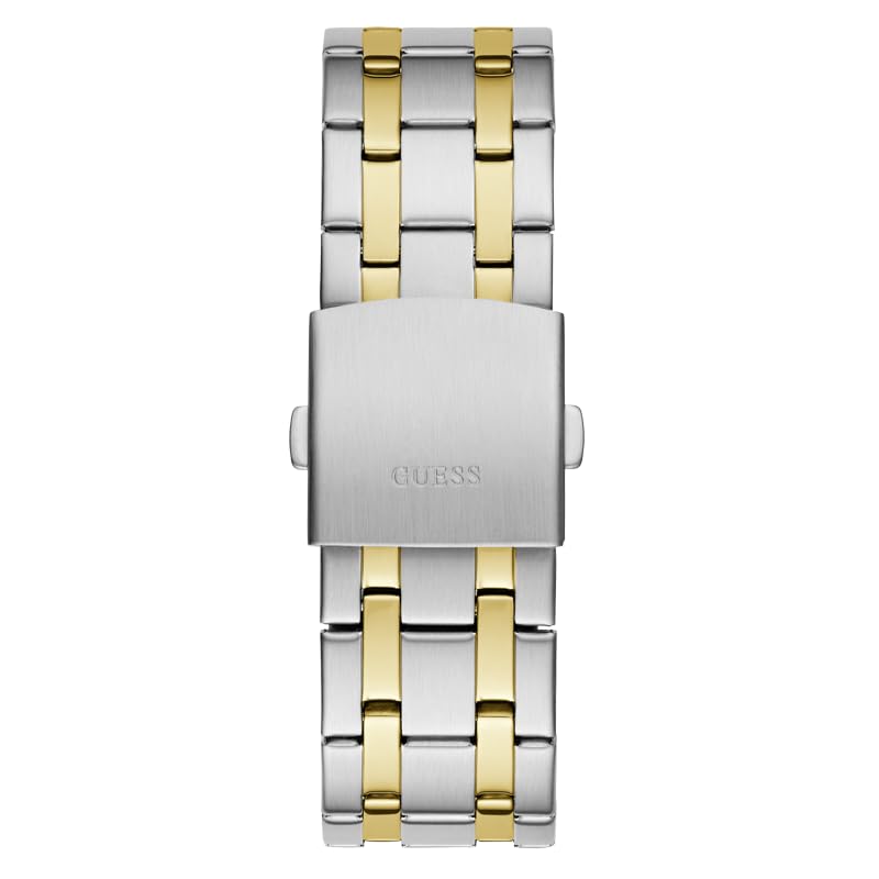Foto 3 | Reloj Guess Correa Bicolor 44 mm Esfera Azul para Hombre - Venta Internacional