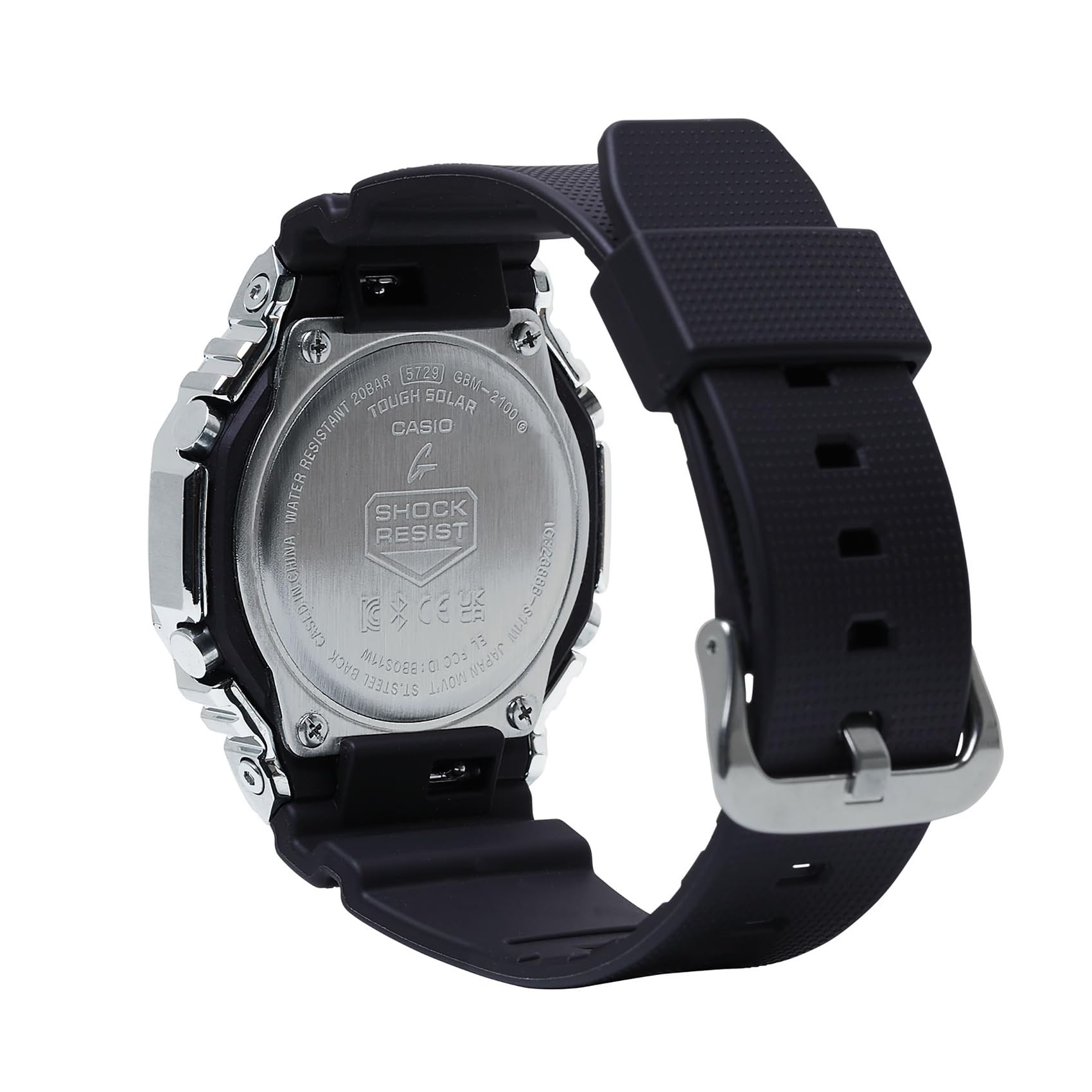 Foto 4 pulgar | Reloj G-shock Casio G-steel Con Conexión Solar Gbm2100a-1a2 - Venta Internacional.