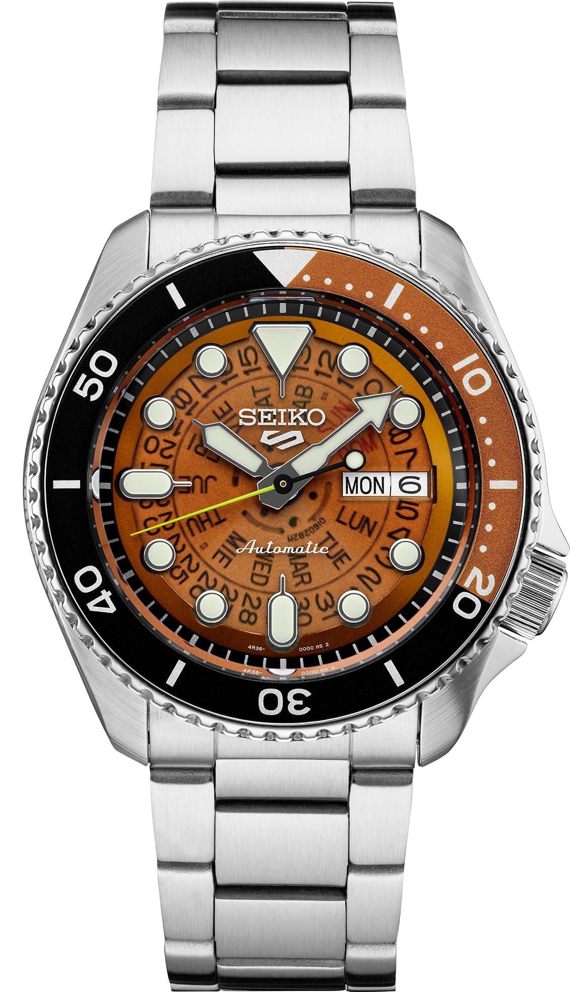 Reloj Seiko 5 Sports Srpj47 Automático Para Hombre - 100m - Venta Internacional.