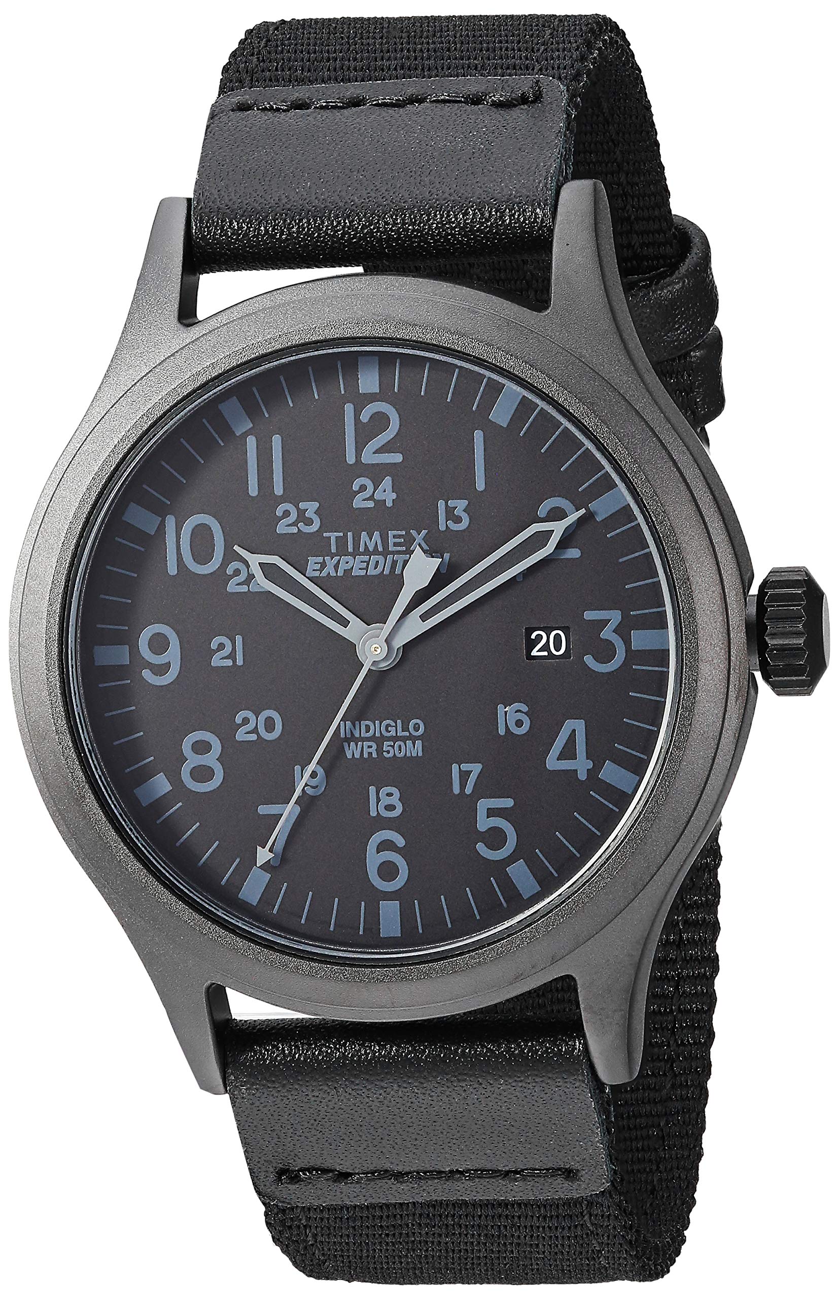 Reloj Timex Expedition Scout Para Hombre, 40 Mm, Carcasa Negra Y Esfera Negra - Venta Internacional.