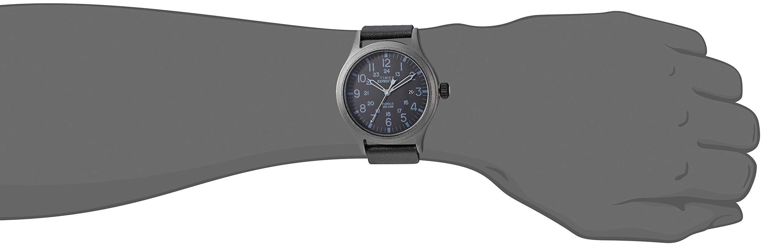 Foto 3 pulgar | Reloj Timex Expedition Scout Para Hombre, 40 Mm, Carcasa Negra Y Esfera Negra - Venta Internacional.
