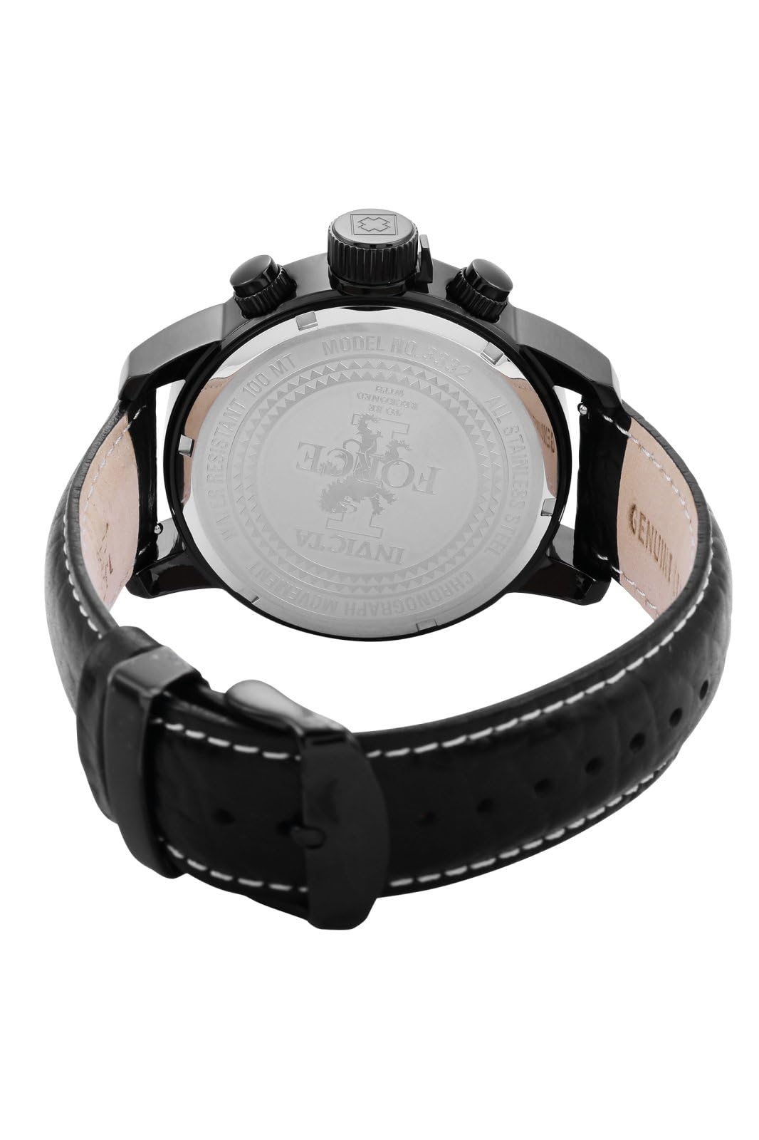 Foto 5 pulgar | Reloj Invicta I-force Con Correa De Piel De Cuarzo Para Zurdos - Venta Internacional.