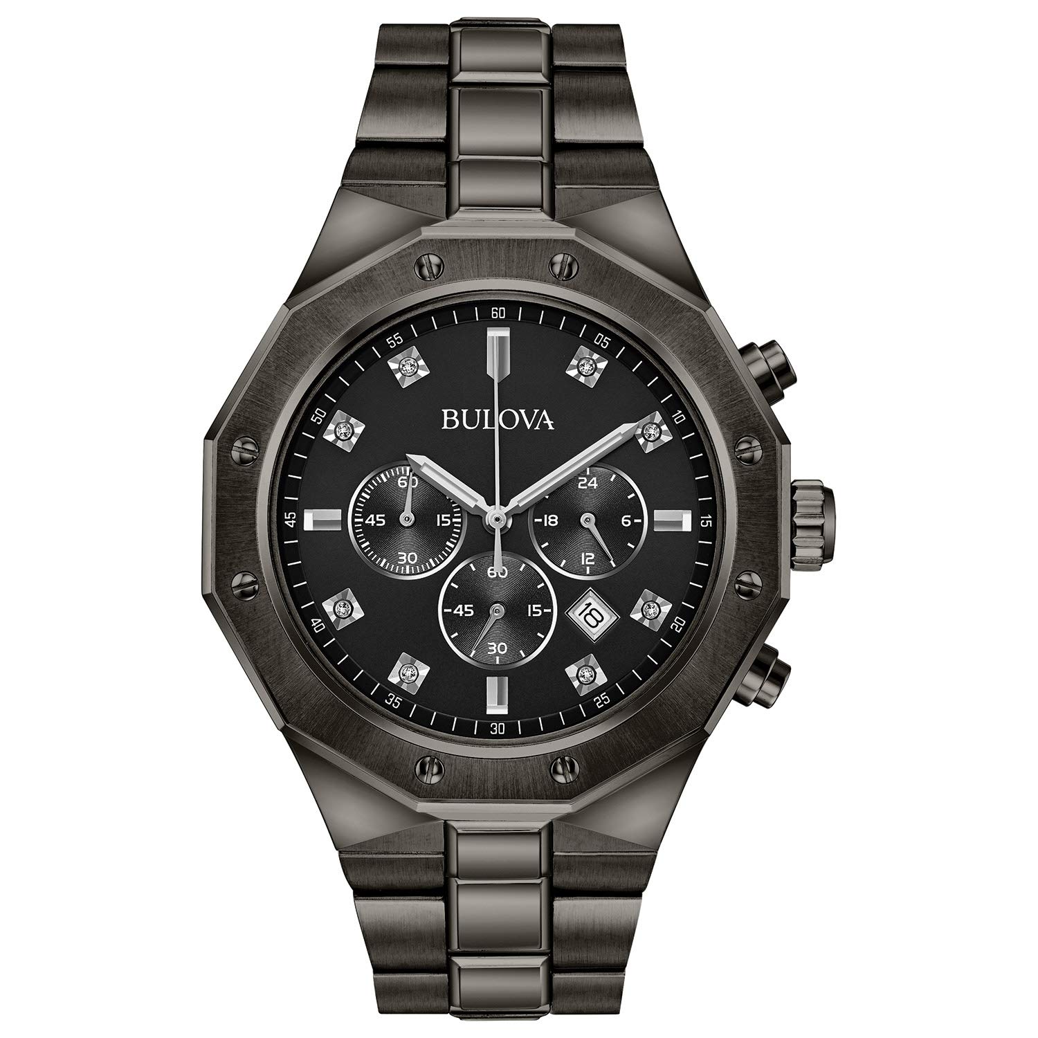 Foto 2 pulgar | Reloj Bulova Classic Diamond Con 6 Manecillas, Cronógrafo De 44 Mm Para Hombre - Venta Internacional.