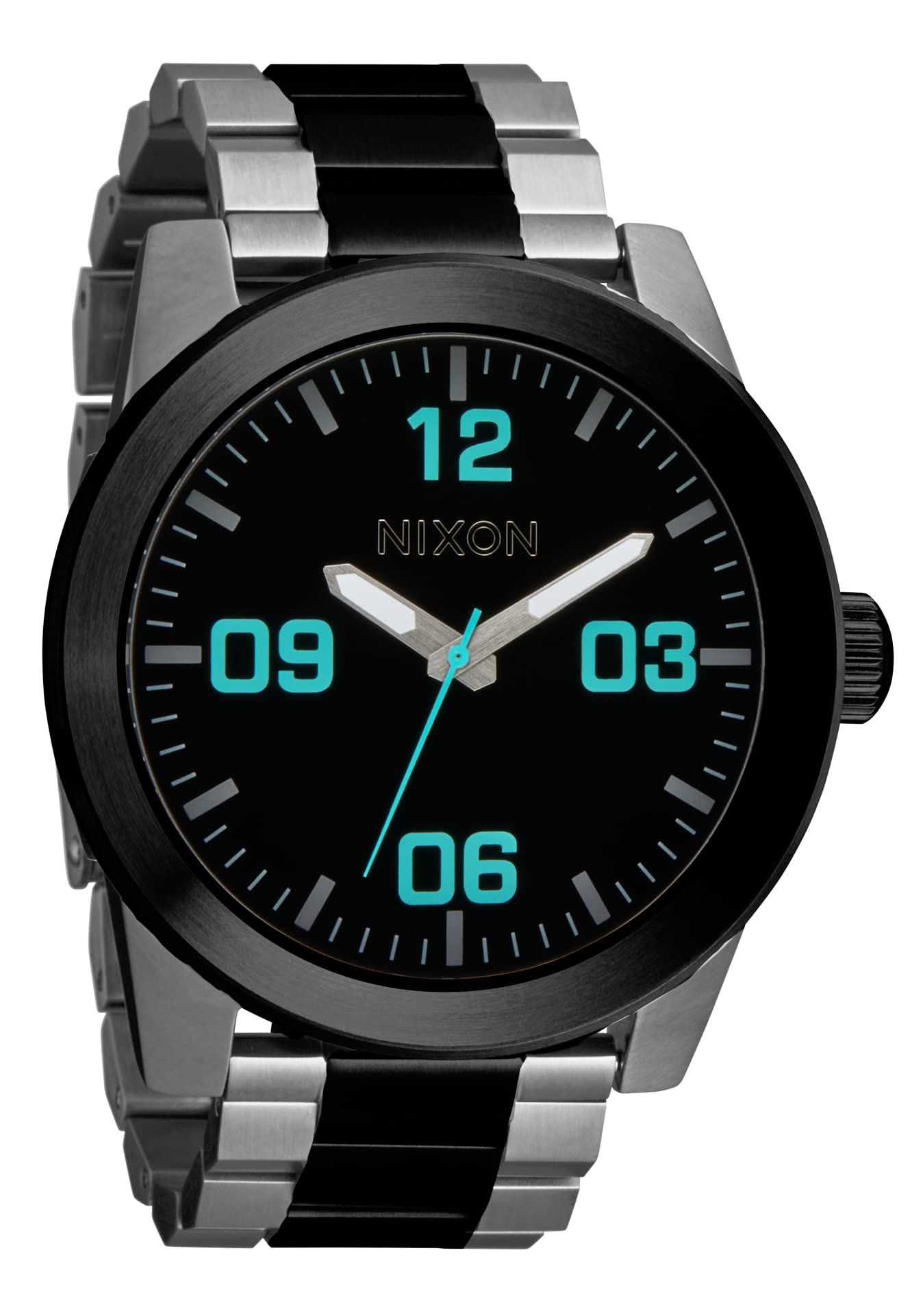 Reloj Nixon Corporal Ss A346 Resistente Al Agua 100 M Para Hombre - Venta Internacional.
