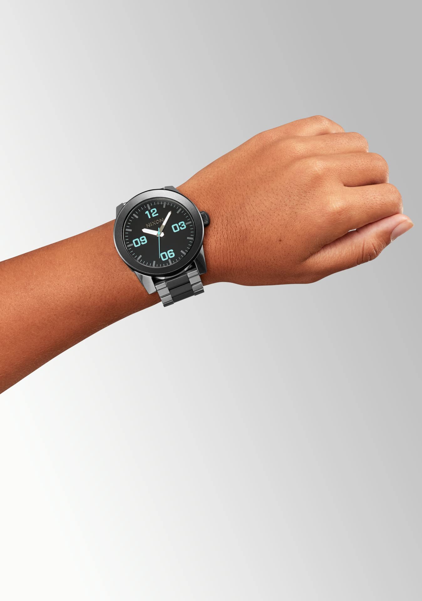Foto 8 pulgar | Reloj Nixon Corporal Ss A346 Resistente Al Agua 100 M Para Hombre - Venta Internacional.