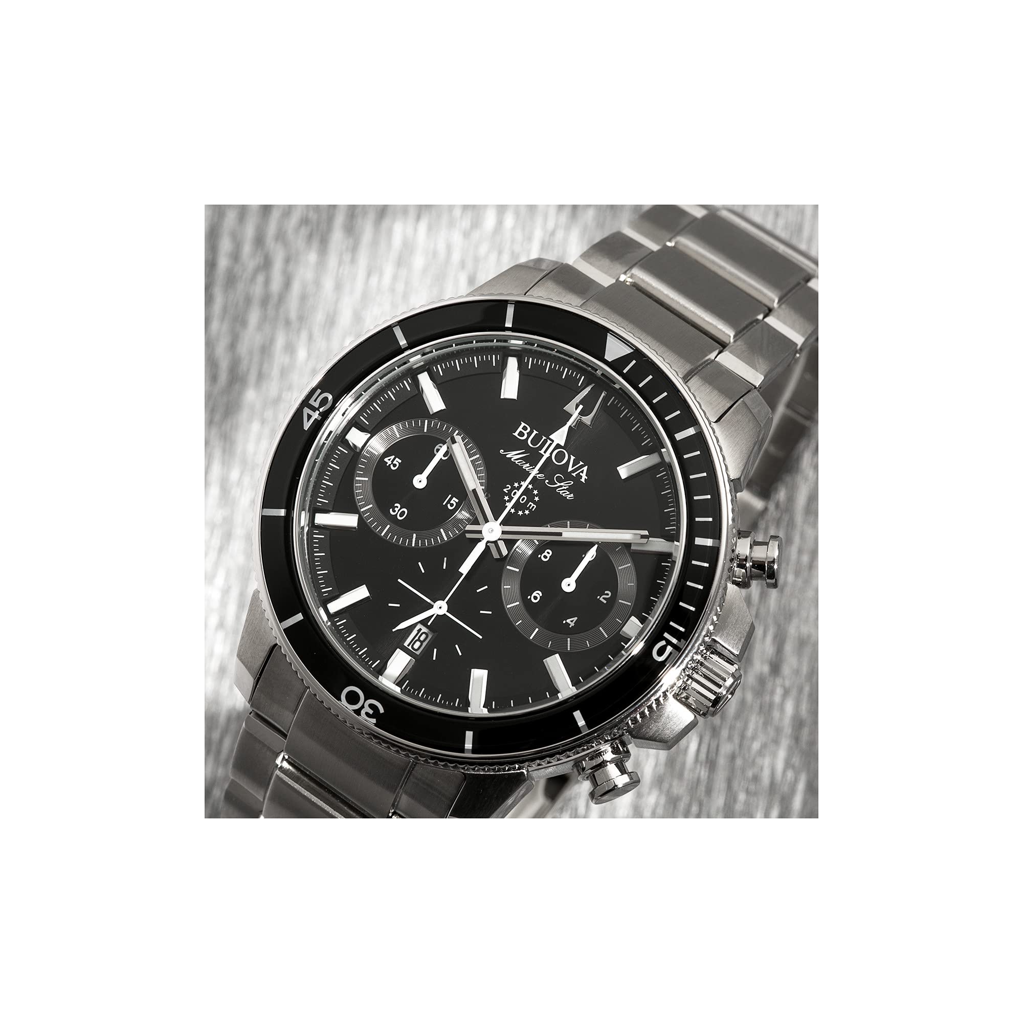 Foto 3 pulgar | Reloj Bulova Marine Star Series C 96b272 De Acero Inoxidable Para Hombre - Venta Internacional.