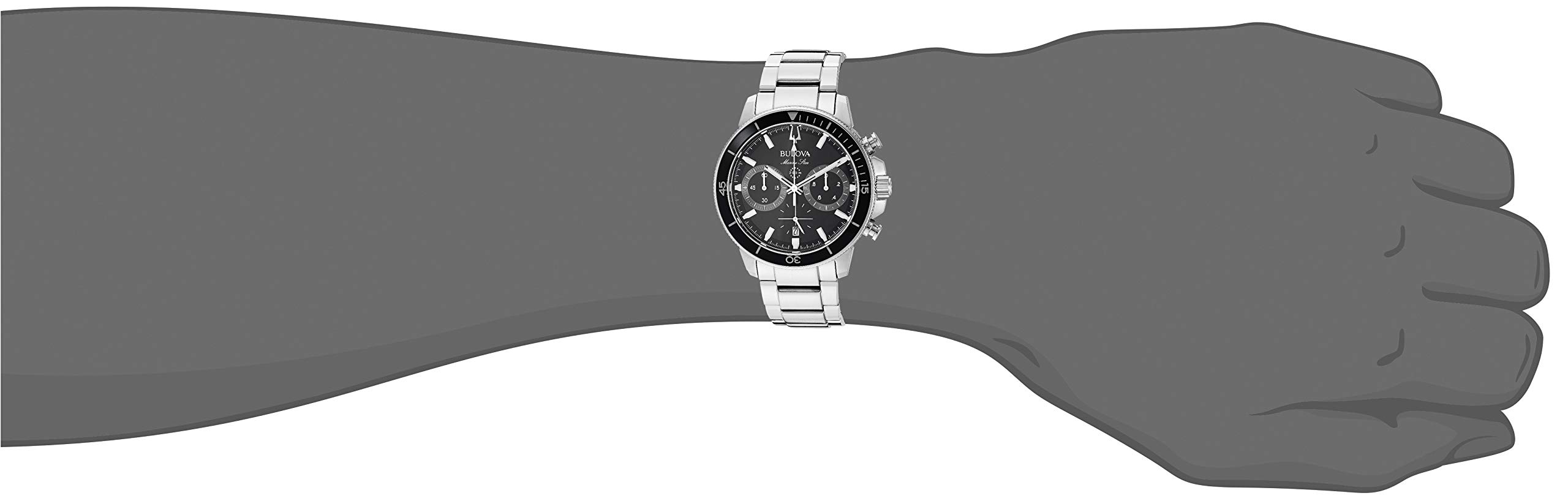 Foto 5 pulgar | Reloj Bulova Marine Star Series C 96b272 De Acero Inoxidable Para Hombre - Venta Internacional.