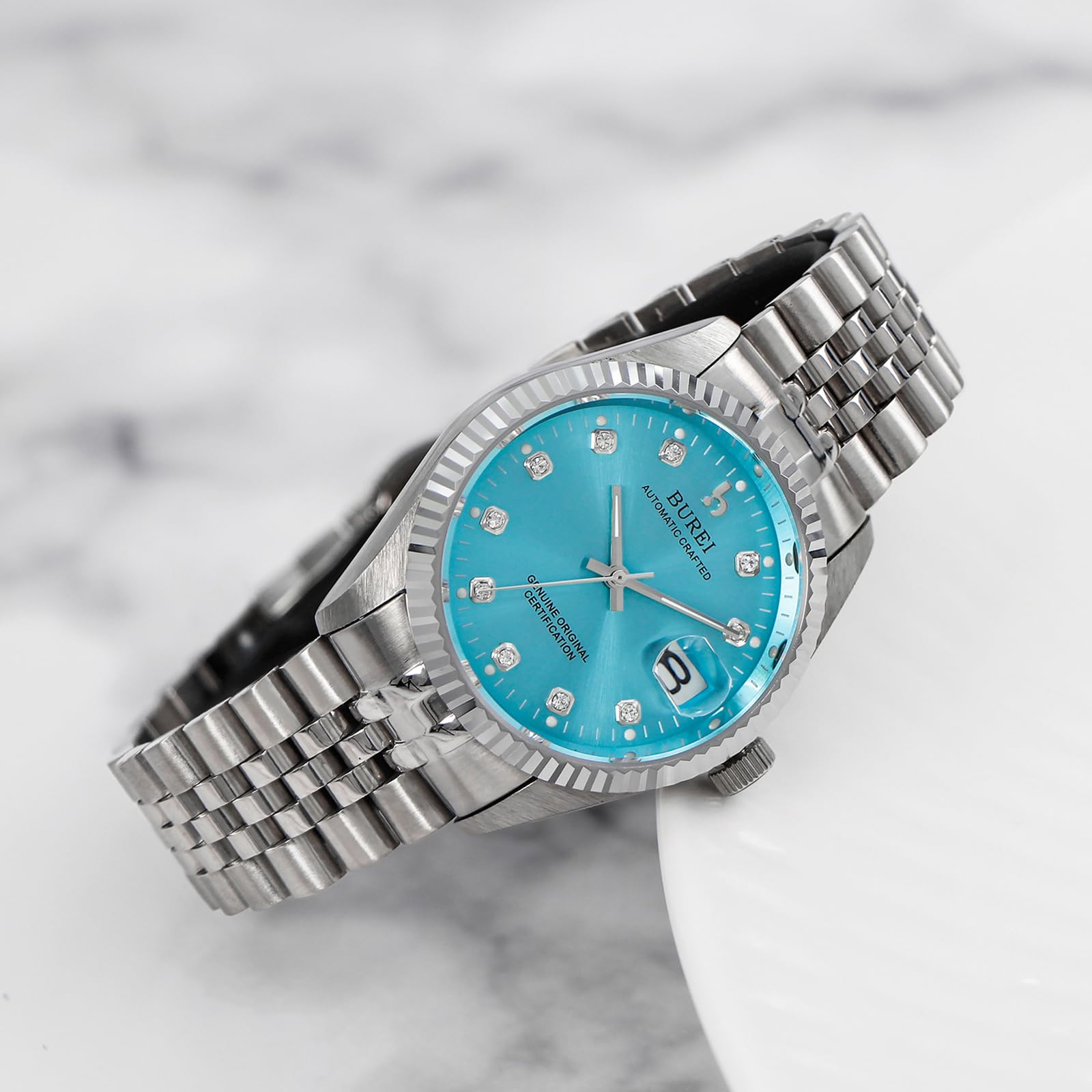Foto 5 pulgar | Reloj Burei Para Hombre, Automático, De Lujo, A La Moda, Impermeable - Venta Internacional.