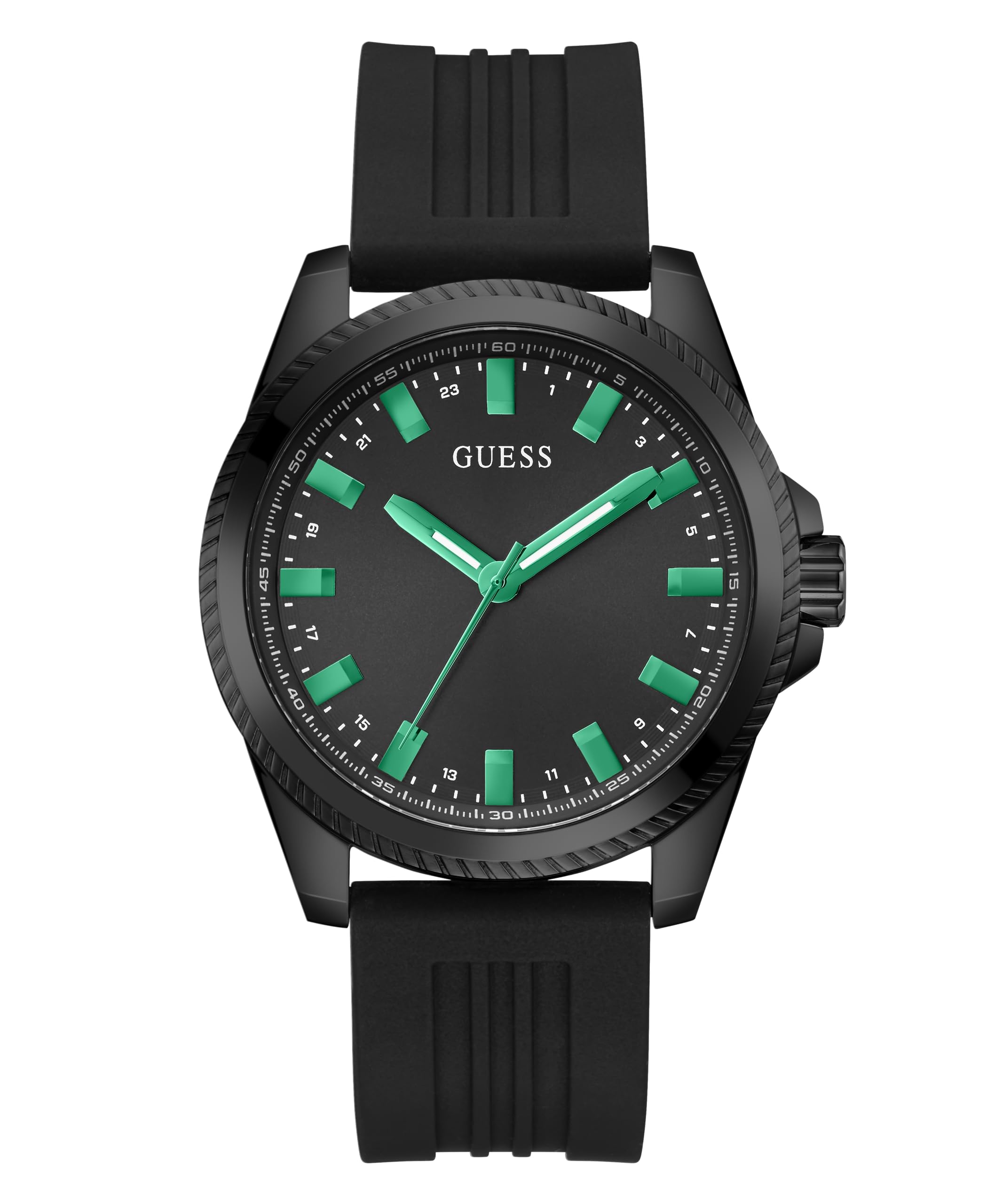 Foto 2 pulgar | Reloj Guess Negro para Hombre-Venta Internacional