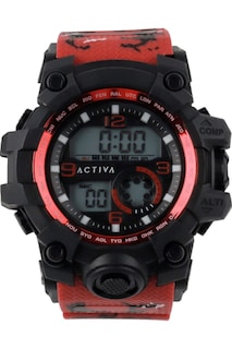 Foto 1 | Reloj Invicta, Carcasa Roja Resistente A Los Golpes, 44,5 Mm, Resistente Al Agua, 30 M - Venta Internacional.