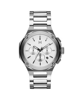 Foto 1 | Reloj Mvmt Raptor Con Cronógrafo Moon Para Hombre, Carcasa Plateada De 46 Mm - Venta Internacional.