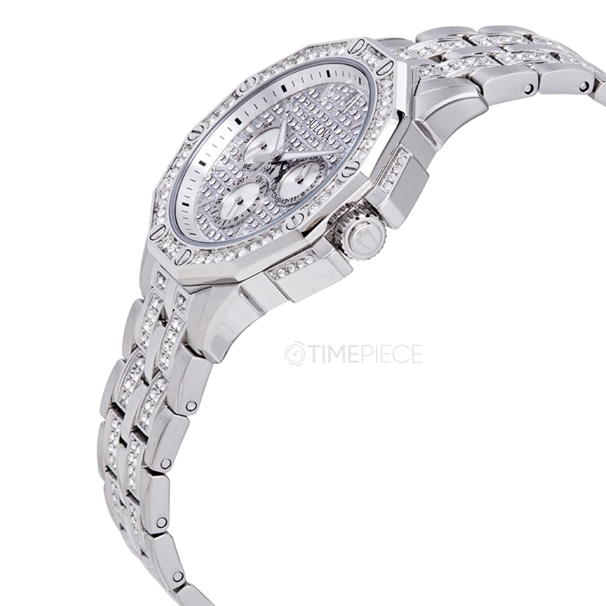 Foto 4 pulgar | Reloj Bulova Octava 96c134 Para Hombre De Acero Inoxidable - Venta Internacional.