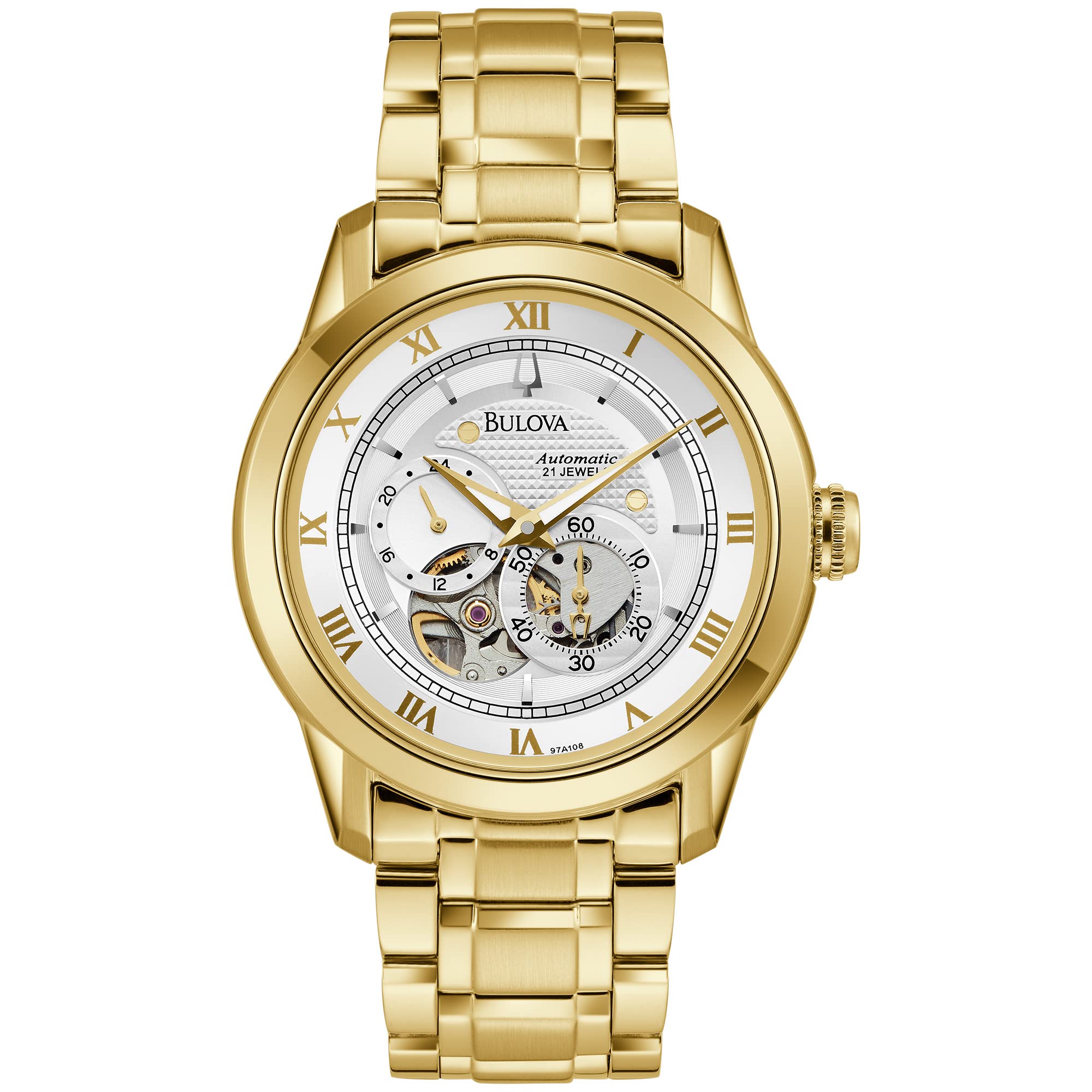 Reloj Bulova Classic Sutton 97a108 42mm Para Hombre - Venta Internacional.