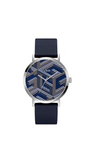 Foto 1 | Reloj Guess Para Hombre Con Correa De Silicona Azul Marino Y Carcasa De 44,0 Mm - Venta Internacional.