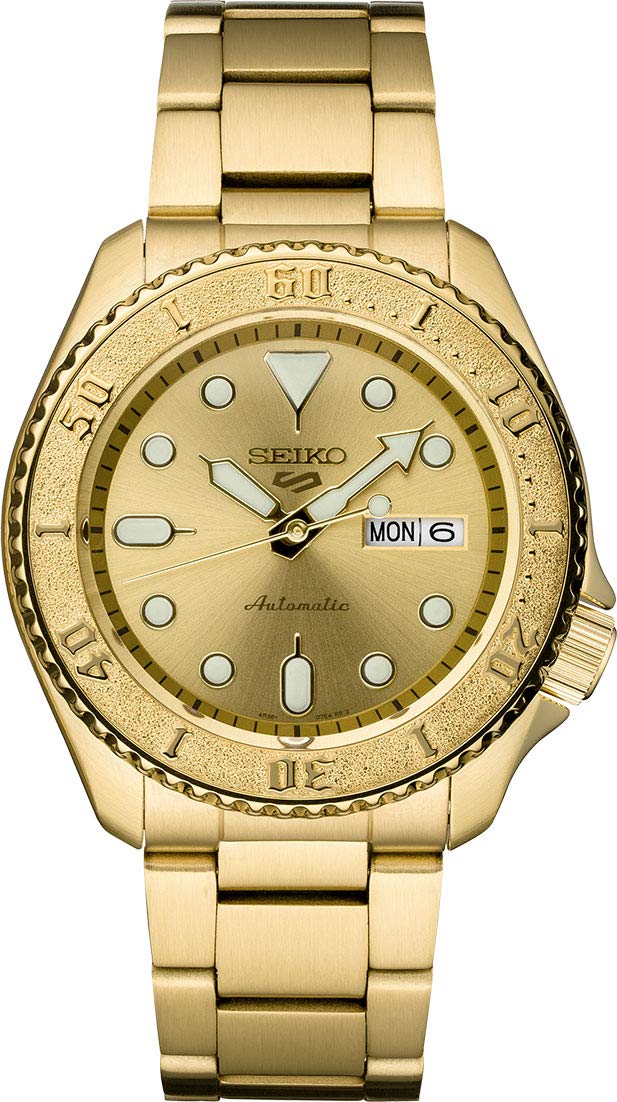 Foto 2 pulgar | Reloj Seiko Srpe74 5 Sports Automatic Para Hombre Dorado - Venta Internacional.